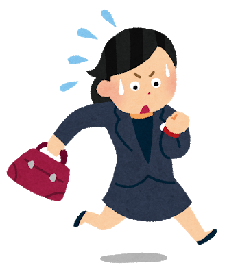 遅刻アイコン